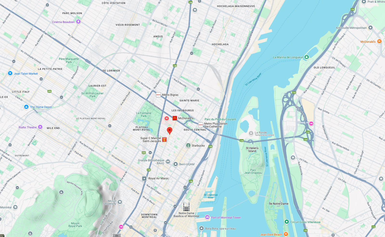 Le 1313 – 1319 Ontario E